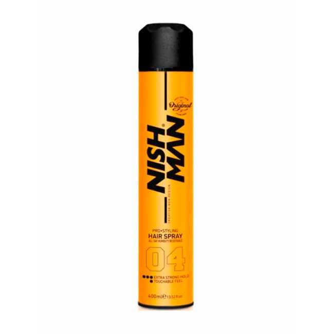 NISHMAN HAIR STYLING SPRAY EXTRA HOLD 04 LACA 400ML