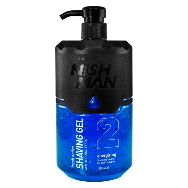 NISHMAN SHAVING GEL 02 ENERGIZING 1000 ML