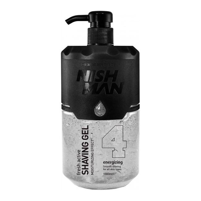 NISHMAN SHAVING GEL 04 ENERGIZING 1000 ML